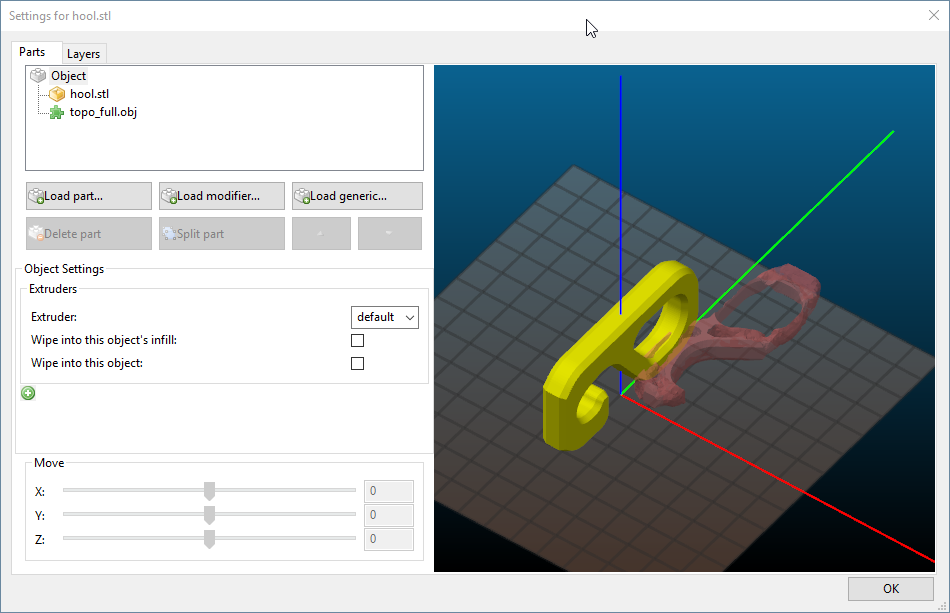 Modifier mesh does not line up if part was rotated around X or Y before ...