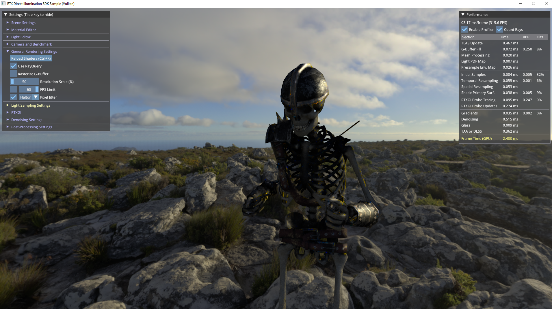 Vulkan shows a black screen · Issue #3 · NVIDIAGameWorks/NRDSample · GitHub