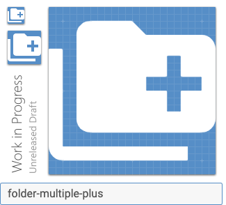 folder-multiple-plus · Issue #5024 · Templarian/MaterialDesign · GitHub