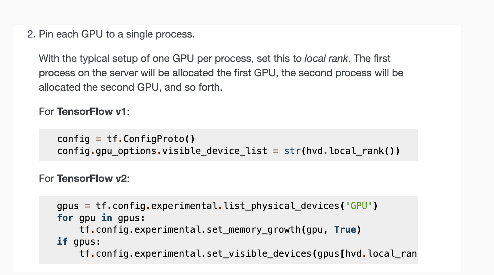 TensorFlow device (GPU0) is being mapped to multiple devices when