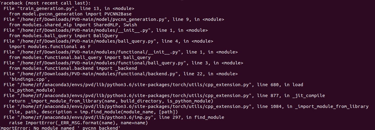 Problem in installing dependencies · Issue #5 · alexzhou907/PVD · GitHub