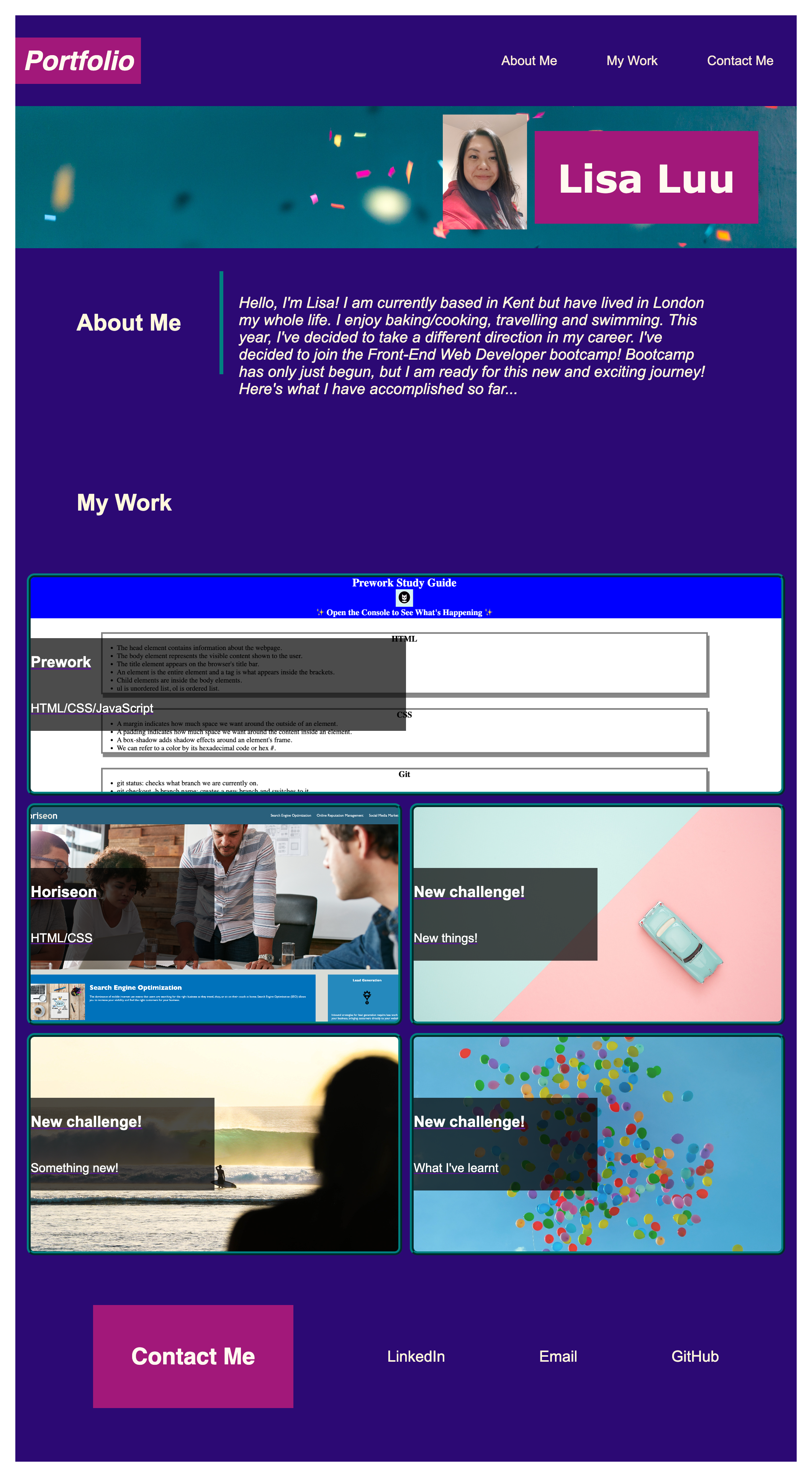 GitHub - Mochi-coder/My-First-Portfolio: Build a portfolio to showcase ...
