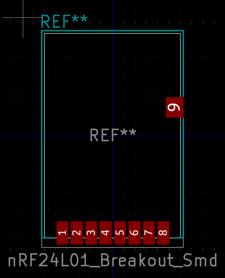 Nrf24l01 module smd footprint (!1930) · Merge requests · KiCad / KiCad ...