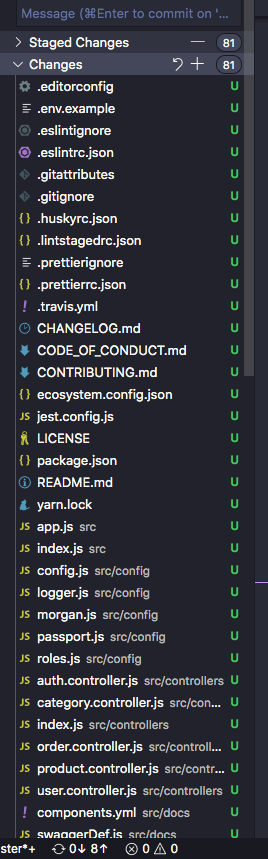 VSCode staging changes to files that didn't change · Issue #105654 ...