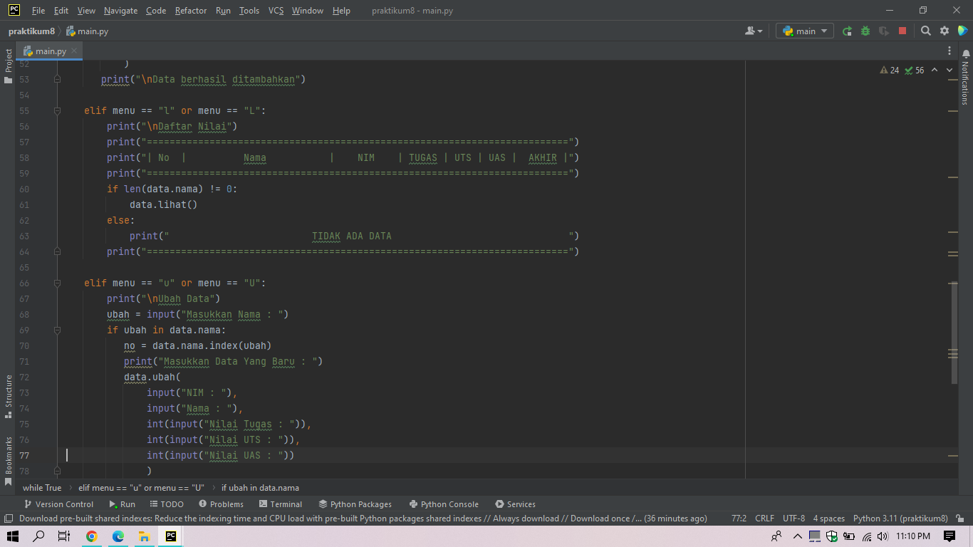 GitHub - lampubohlam/praktikum8