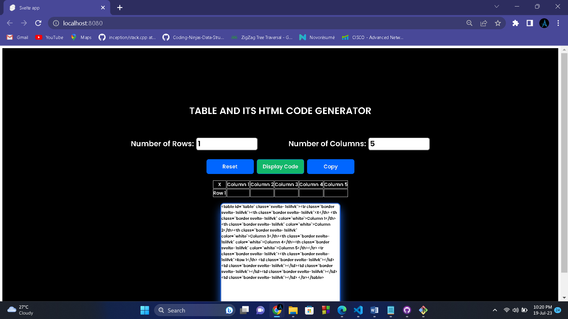GitHub - Akhilesh020207/HTML-TABLE-CODE-GENERATOR