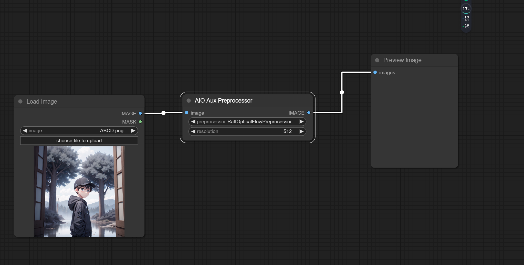RAFT requires at least two images to work with, only found 1 · Issue
