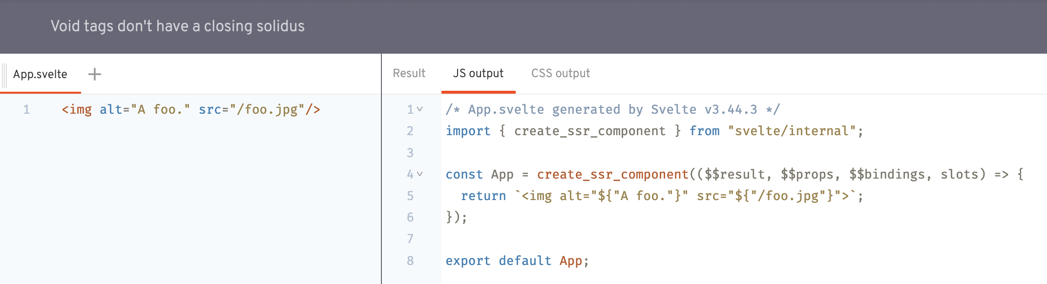Modulepreload generated html head link tags aren't closed and as such ...