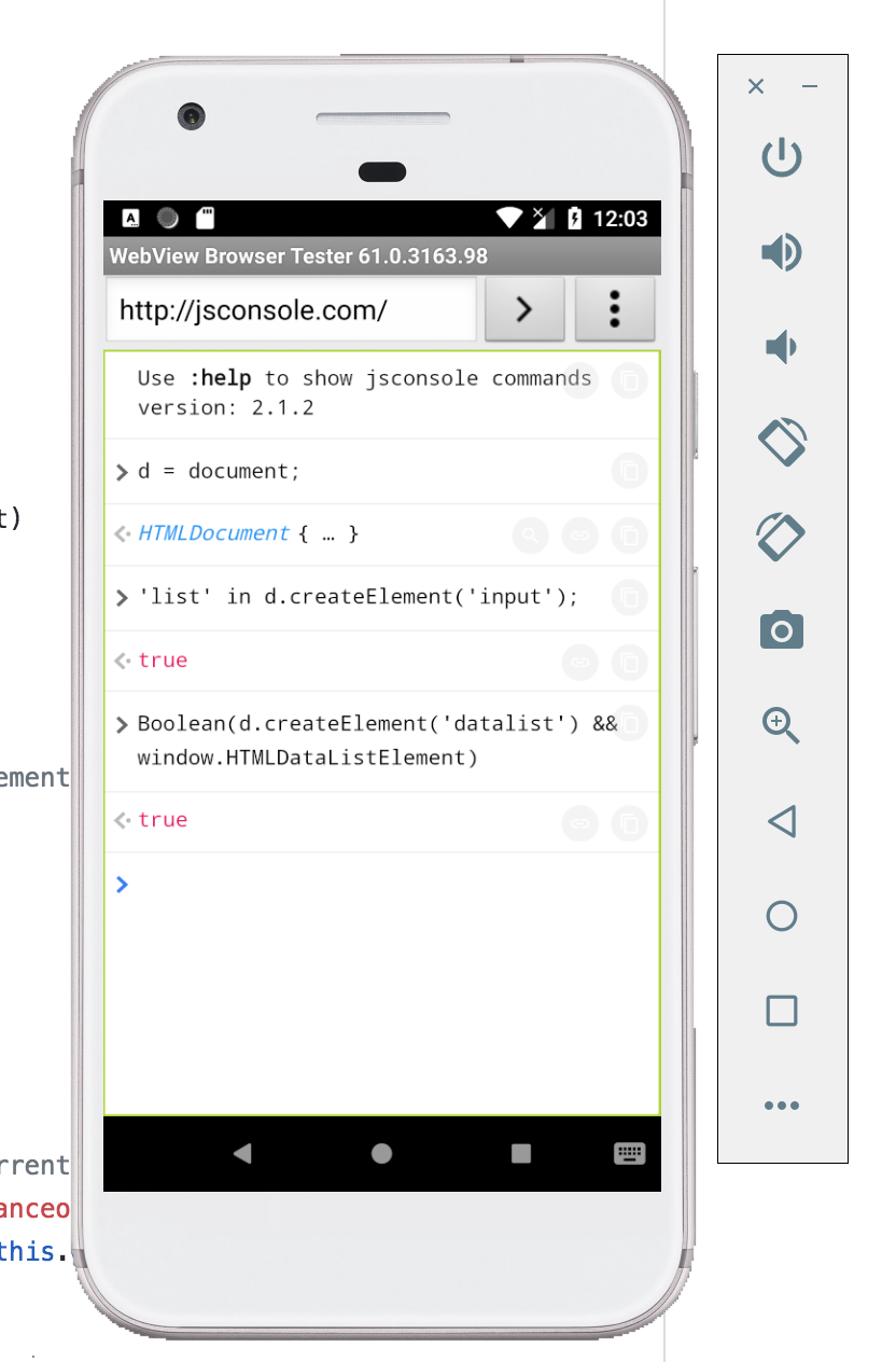 Does Not Work On Android Webview Issue 33 Mfranzke Datalist Polyfill Github