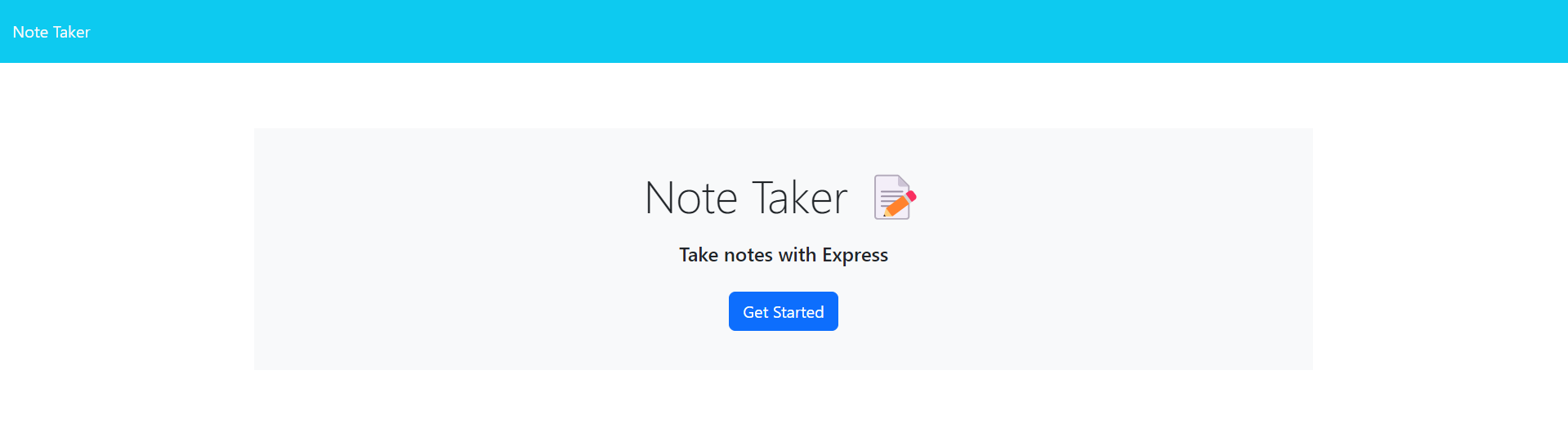 GitHub - ColtonTO/Note-Taker-App: Simple note taking app using nodejs ...