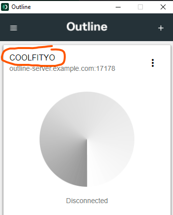 Outline error code 4