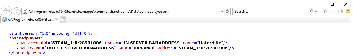 Banip and Banaddress Not functioning. · Issue #10126 · FakeFishGames ...