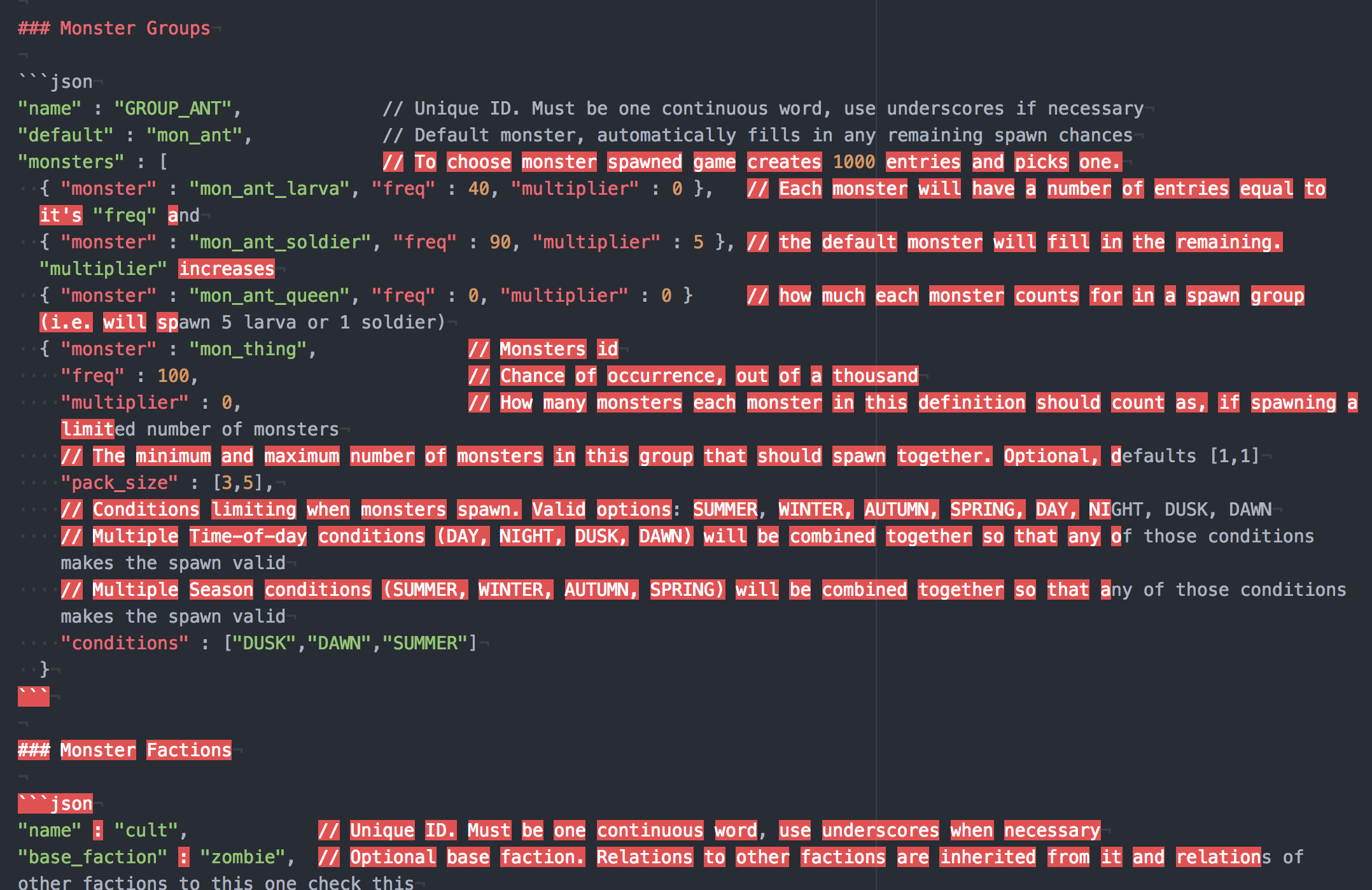 Syntax errors in JSON_INFO documentation · Issue #22521 · CleverRaven ...
