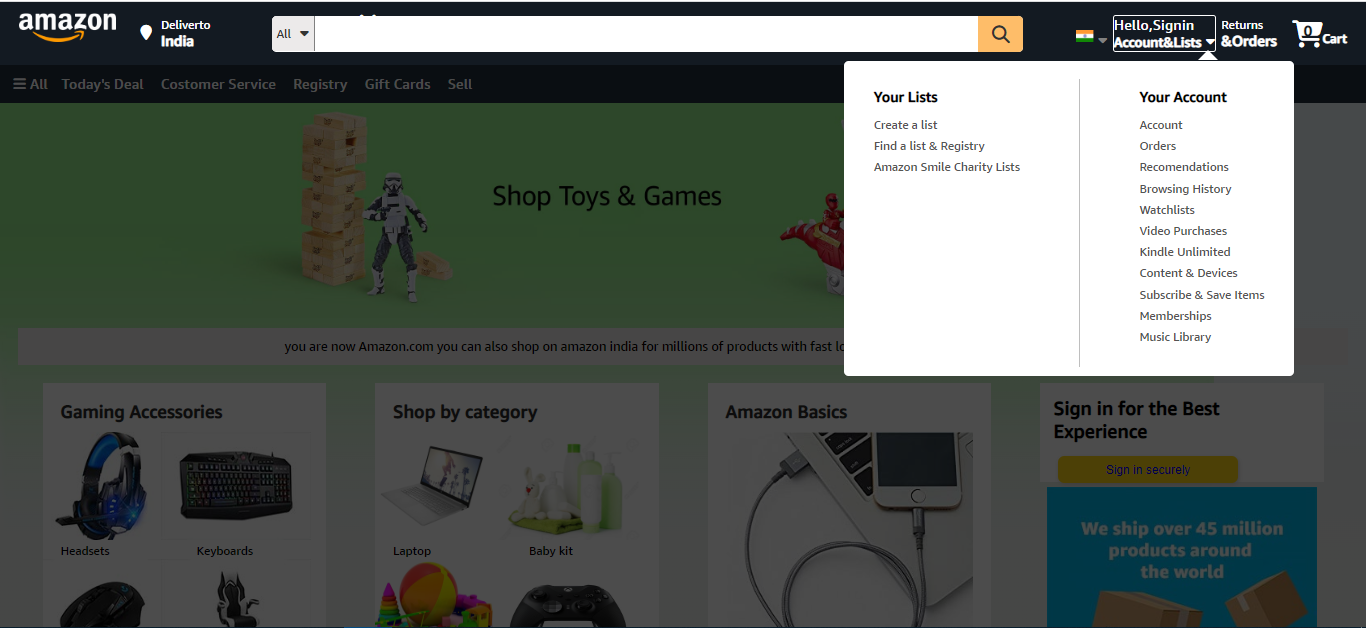 GitHub - prp0076/amazonclone.github.io: Amazon landing page using HTML ...