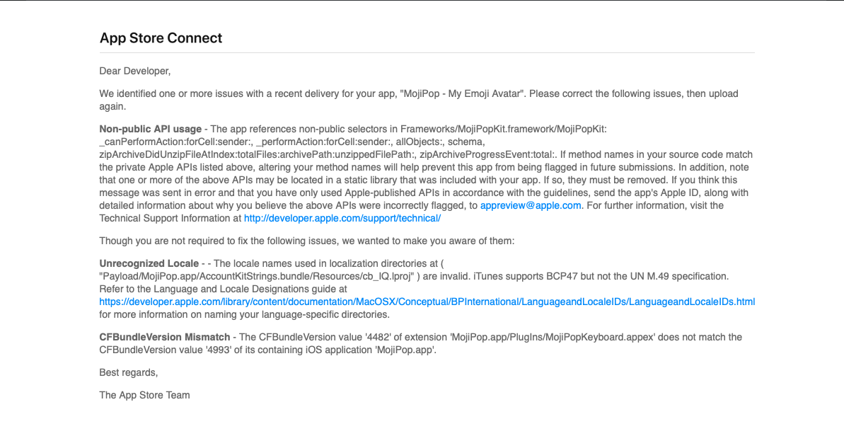 Non-public API usage · Issue #513 · ZipArchive/ZipArchive · GitHub