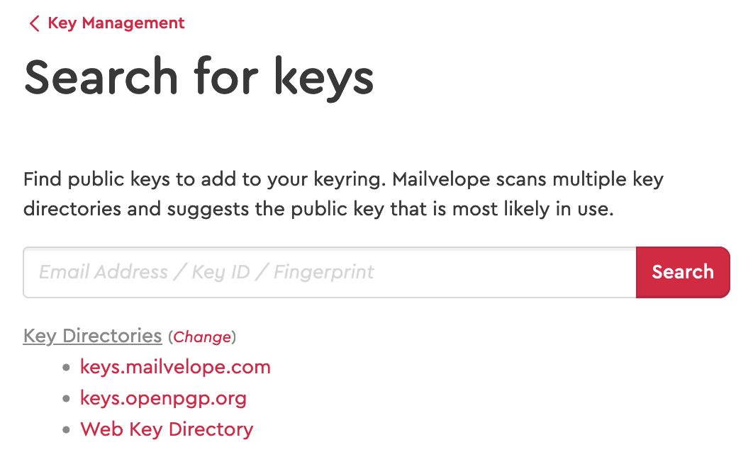 Feature Request Add to keyserver options · Issue 689