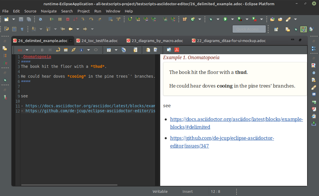 Syntax highlighting: Do syntax highlighting lines having with 4 equals ...
