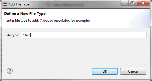 Create new file association