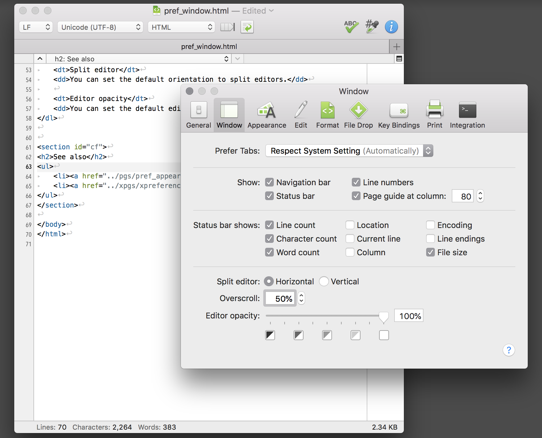 Scroll Past End of File · Issue 790 · coteditor/CotEditor · GitHub
