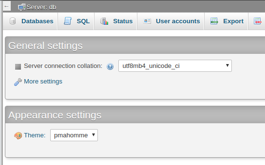 Panels on home page not correctly displayed · Issue #15569 · phpmyadmin ...