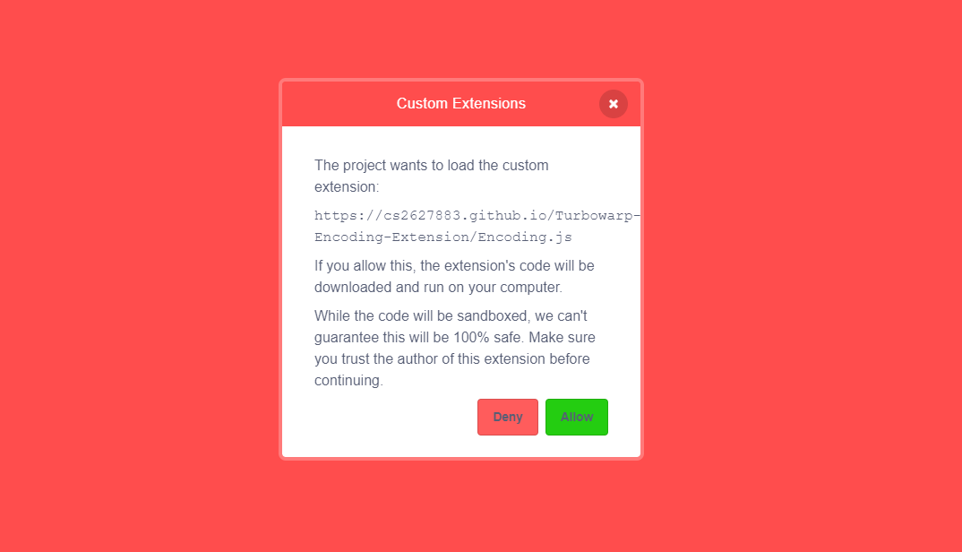 turbowarpdesktopextensionwarning