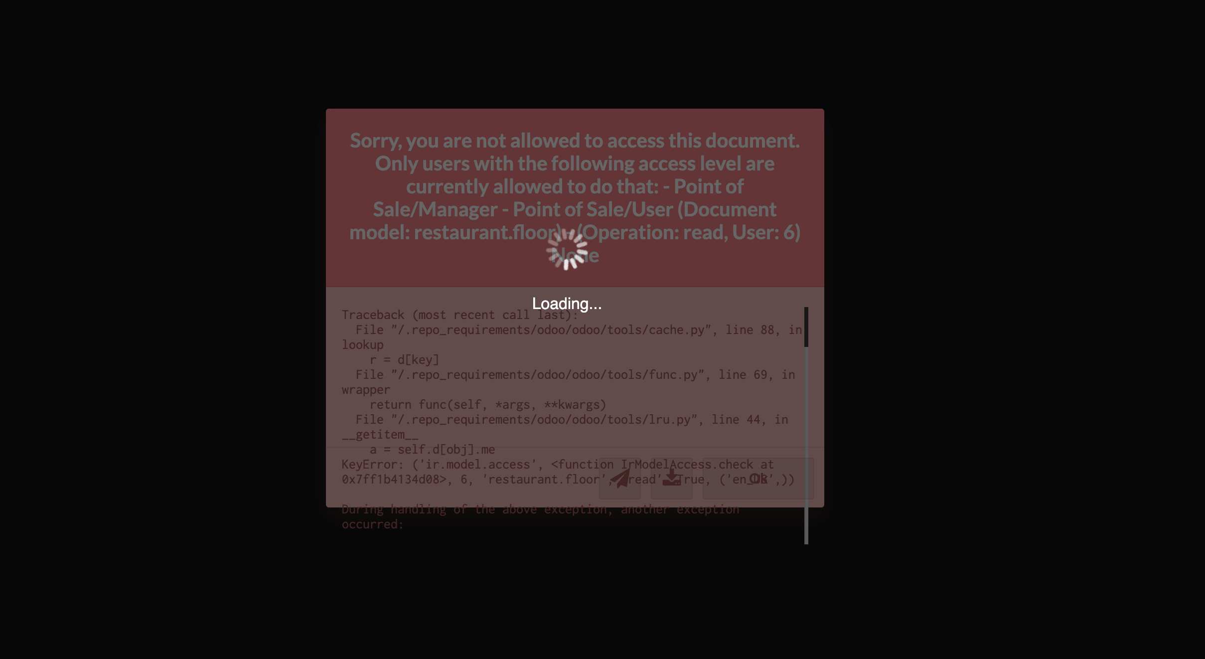 [12.0] pos_user_restriction, issue when pos_restaurant is installed ...