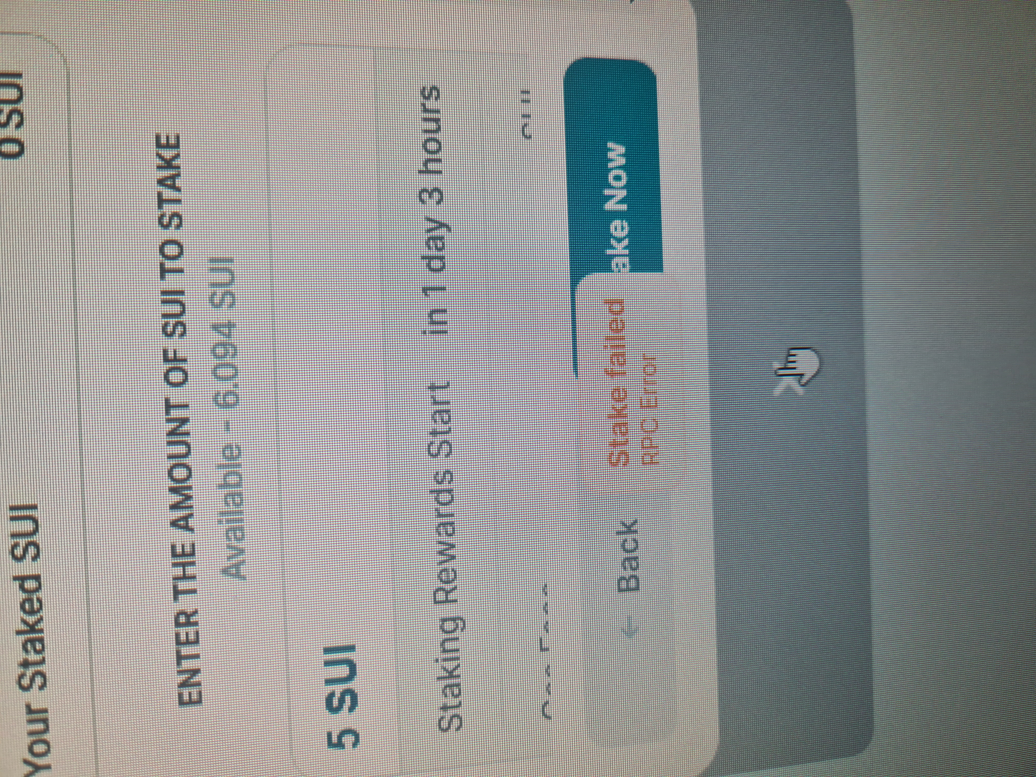 sui test wallet error notstaking · Issue #10548 · MystenLabs/sui · GitHub