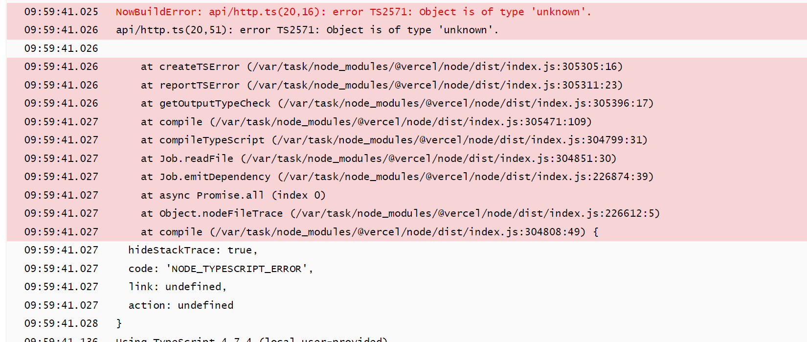 构建过程出现error · Issue #25 · FreeNowOrg/PixivNow · GitHub