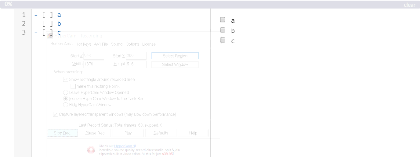 Prettify Markdown should not update spaces in checkbox lists · Issue