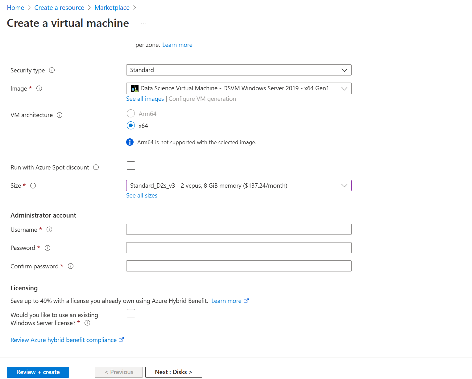 NIHCloudLabAzure/docs/Azure_Data_Science_VMs.md at main · STRIDES ...