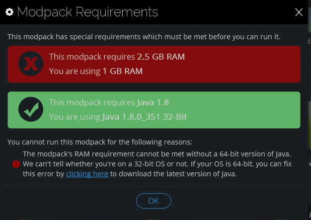 technic launcher says i don t own minecraft