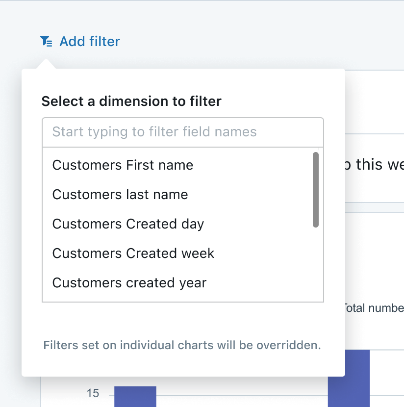 Add filters UI to dashboards · Issue #1273 · lightdash/lightdash · GitHub