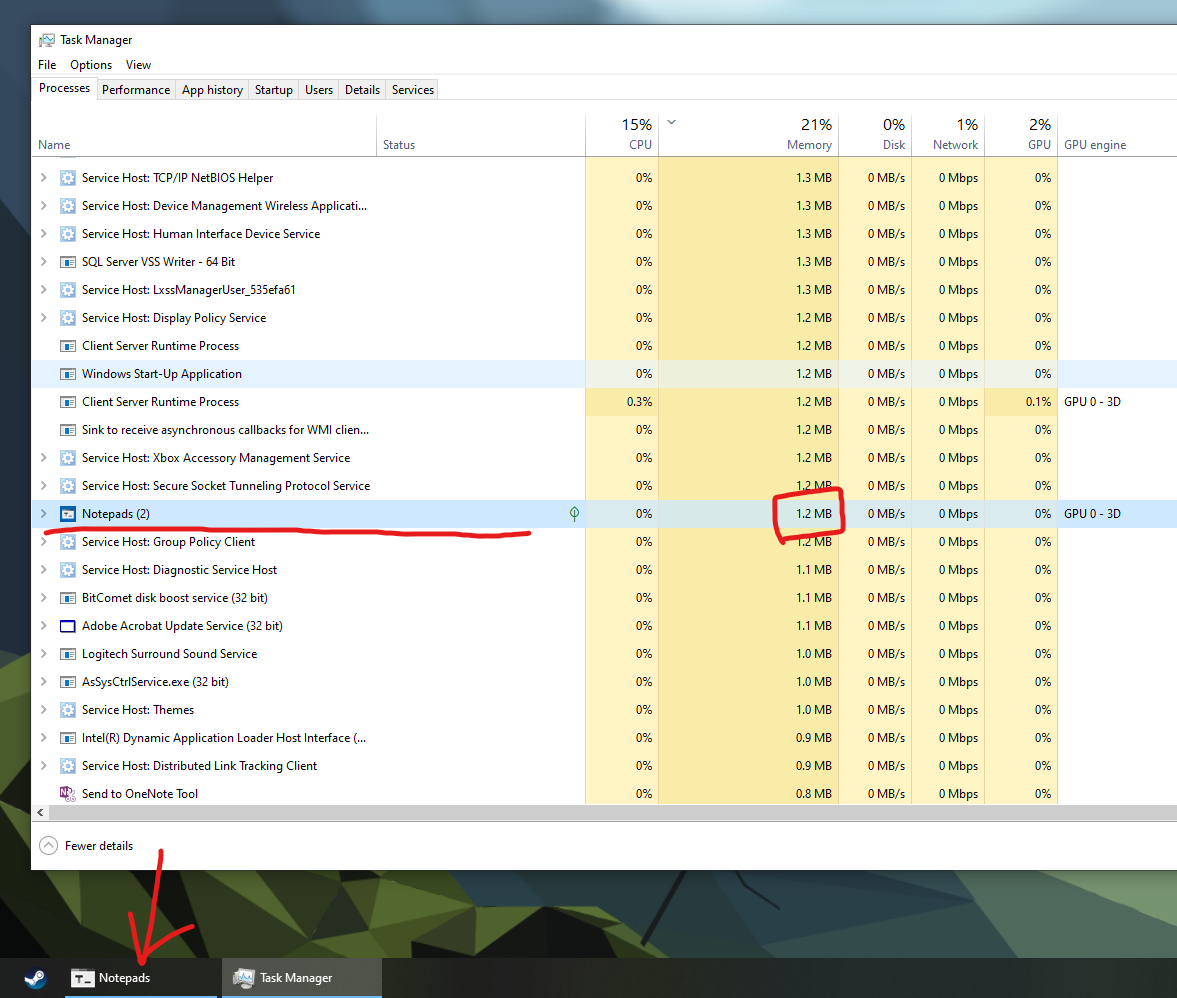 "lightweight" · Issue 270 · 0x7c13/Notepads · GitHub