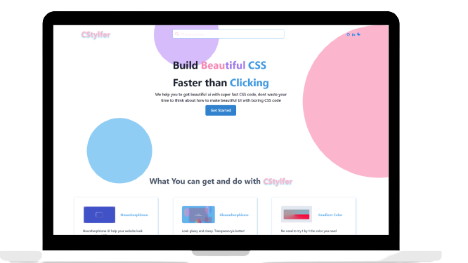 GitHub - Novalia9517/CSTYLFER: CStylfer helps you to get a beautiful UI ...