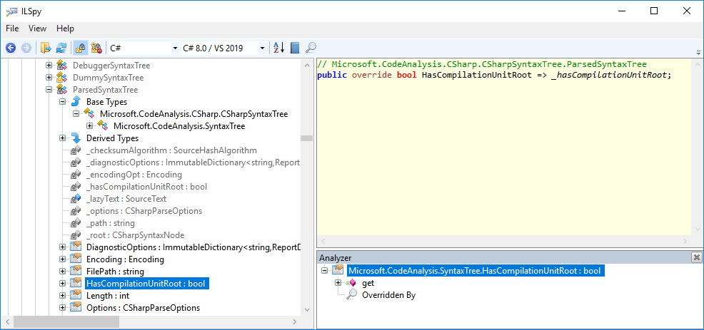 Missing "Overridden By" · Issue #1696 · icsharpcode/ILSpy · GitHub