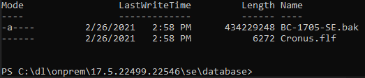 Database backup file has incorrect file name · Issue #1977 · microsoft ...
