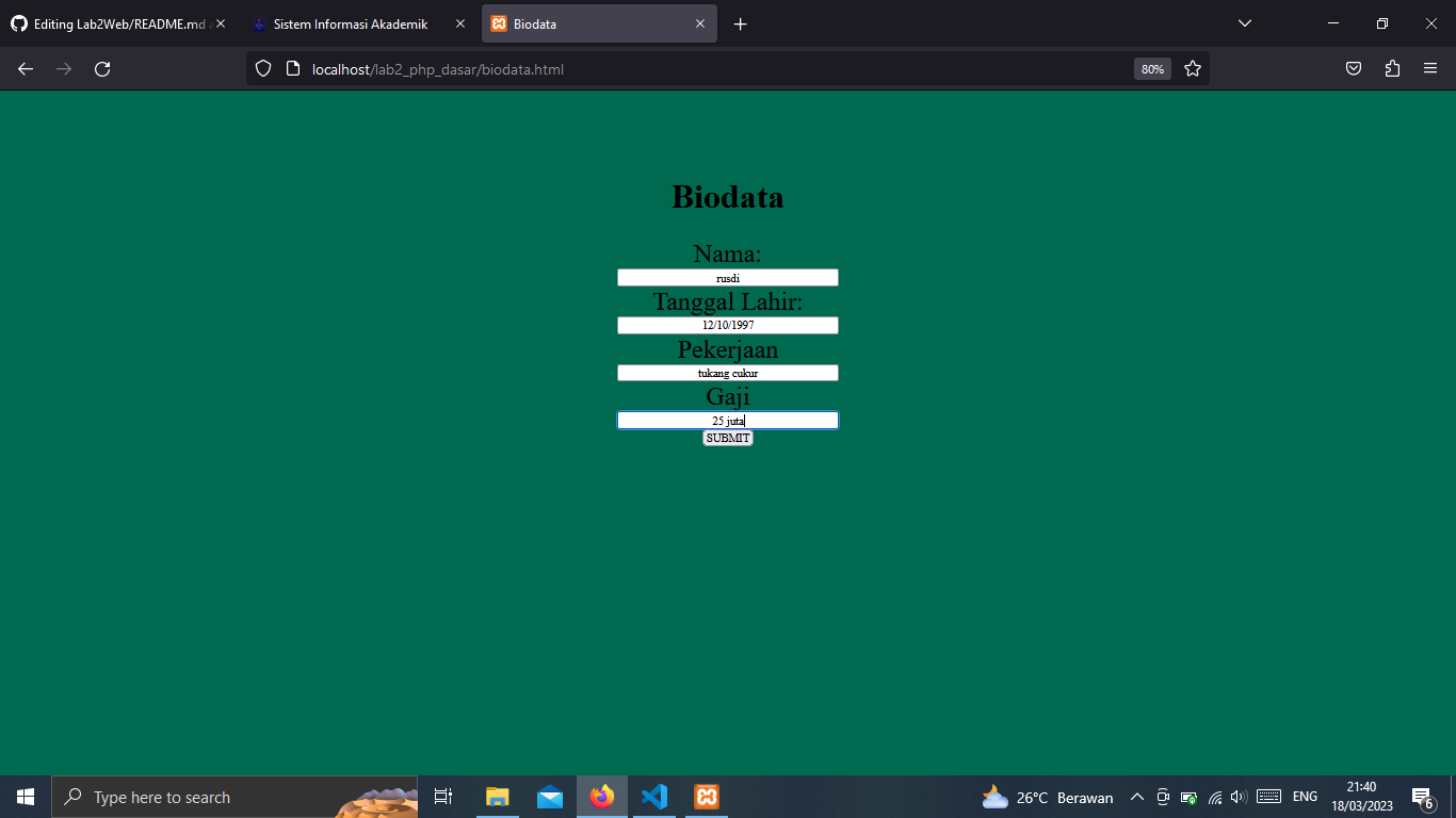 GitHub - ristof5/Lab2Web: Melaksanakan tugas praktikum pelajaran ...