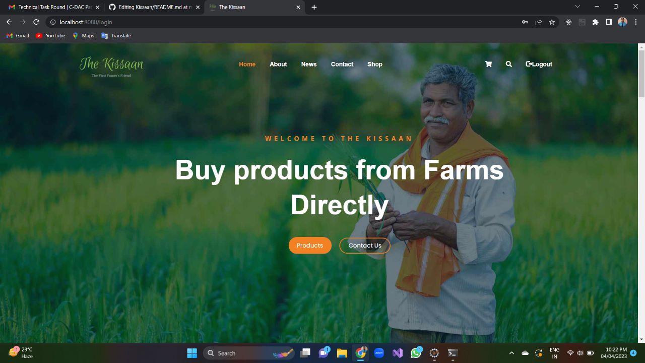 GitHub - Sudarshan2495/The-Kissaan-App: The Kissaan - The farmers first ...