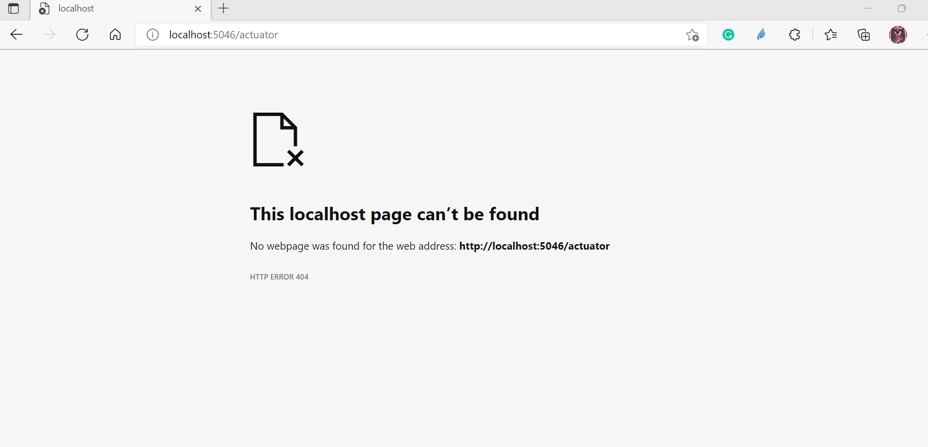 Actuators not working in · Issue 813 · SteeltoeOSS/Steeltoe