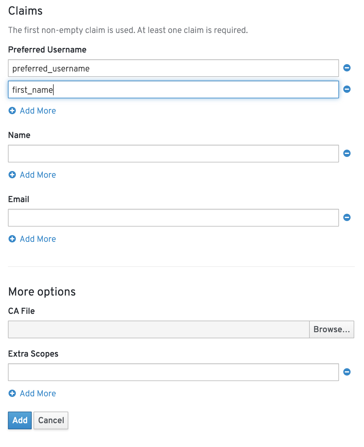 Add Identity Provider: OpenID Connect · OKD 2019-03-26 19-36-54