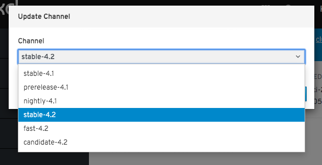 Cluster Settings · OKD 2019-10-10 13-16-09