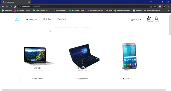 GitHub - Burak006/e-commerce: e-ticaret sitesi