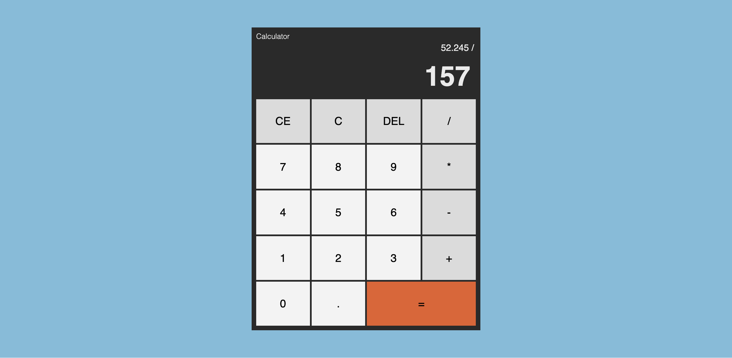 GitHub - lukaslkirsten/Calculator: Calculator