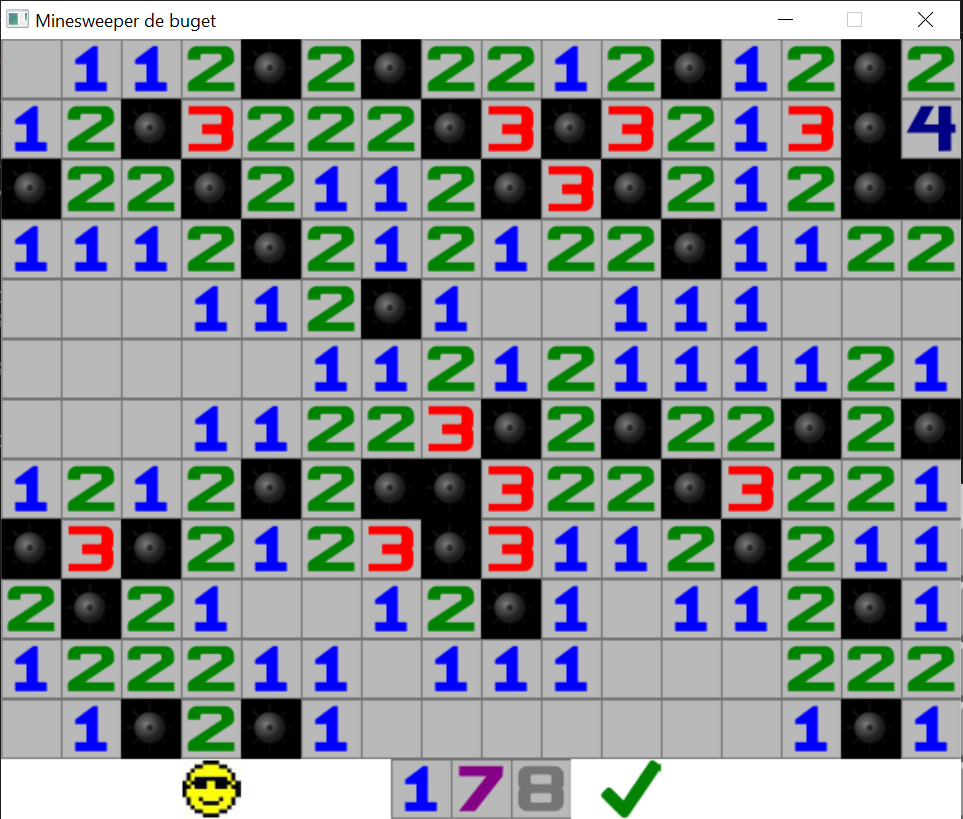 GitHub - Mariusacg/Minesweeper: The original game of minesweeper made ...