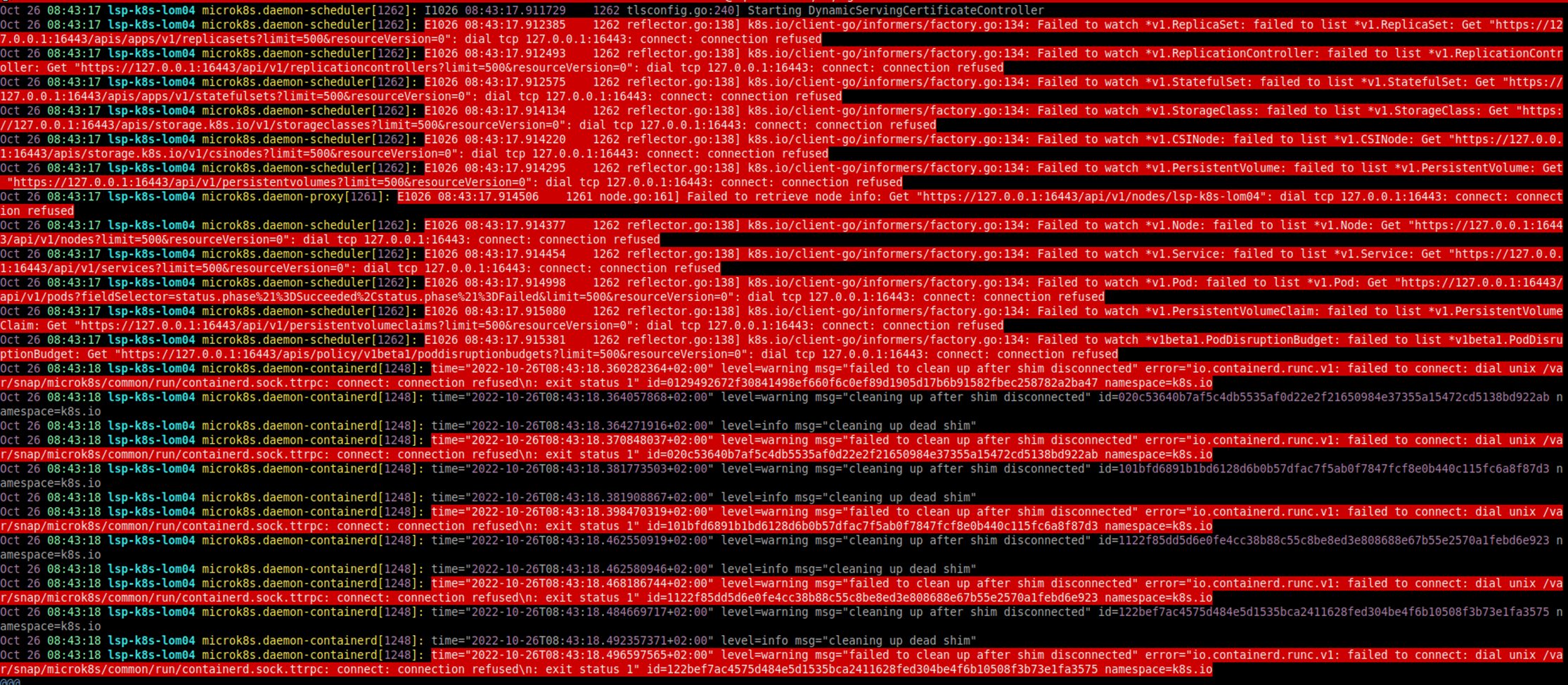 microk8s nodes losing network connection · Issue #3529 · canonical ...