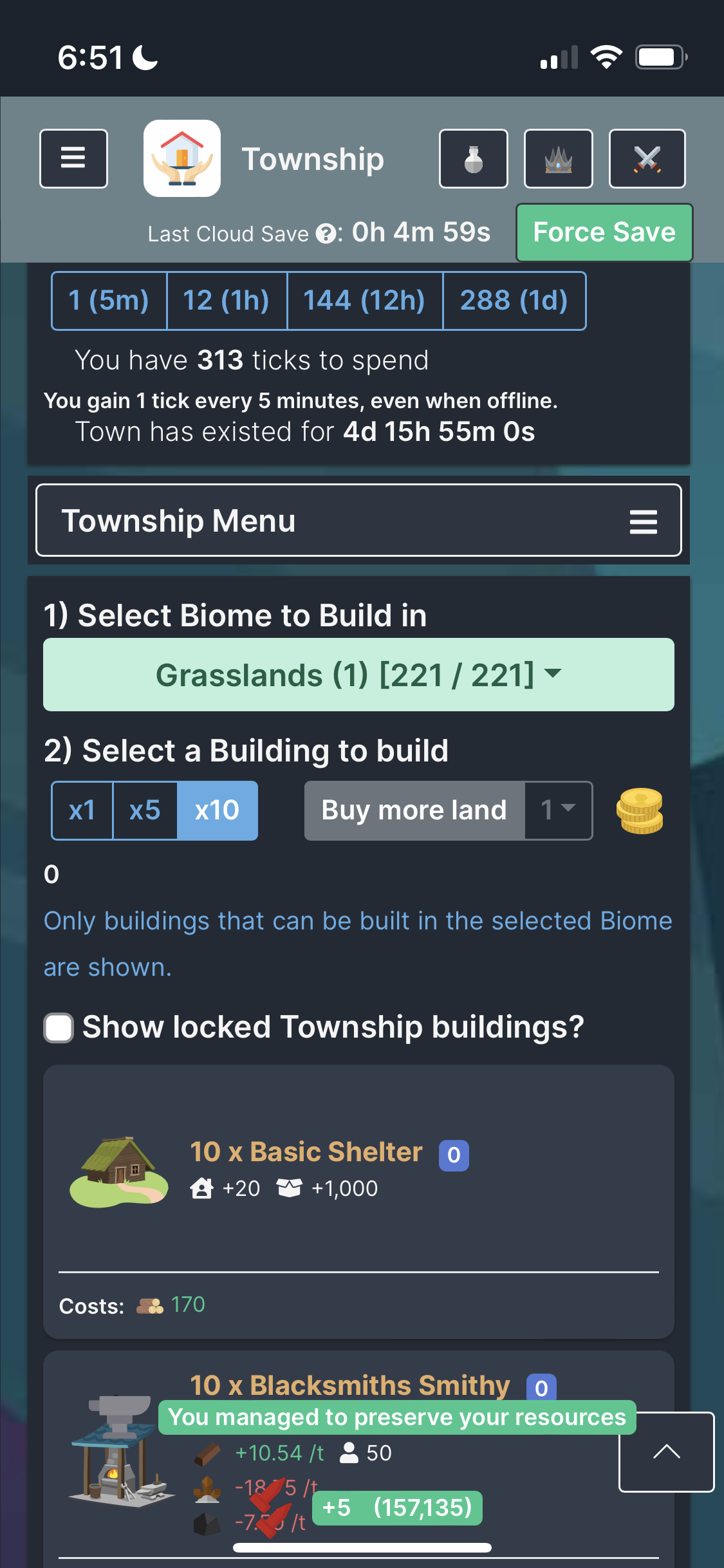 [Bug]: Can't Build Anything in any Biome with Open Land · Issue #2832 ...