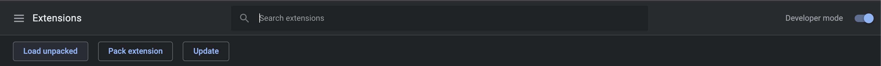 chrome dev option