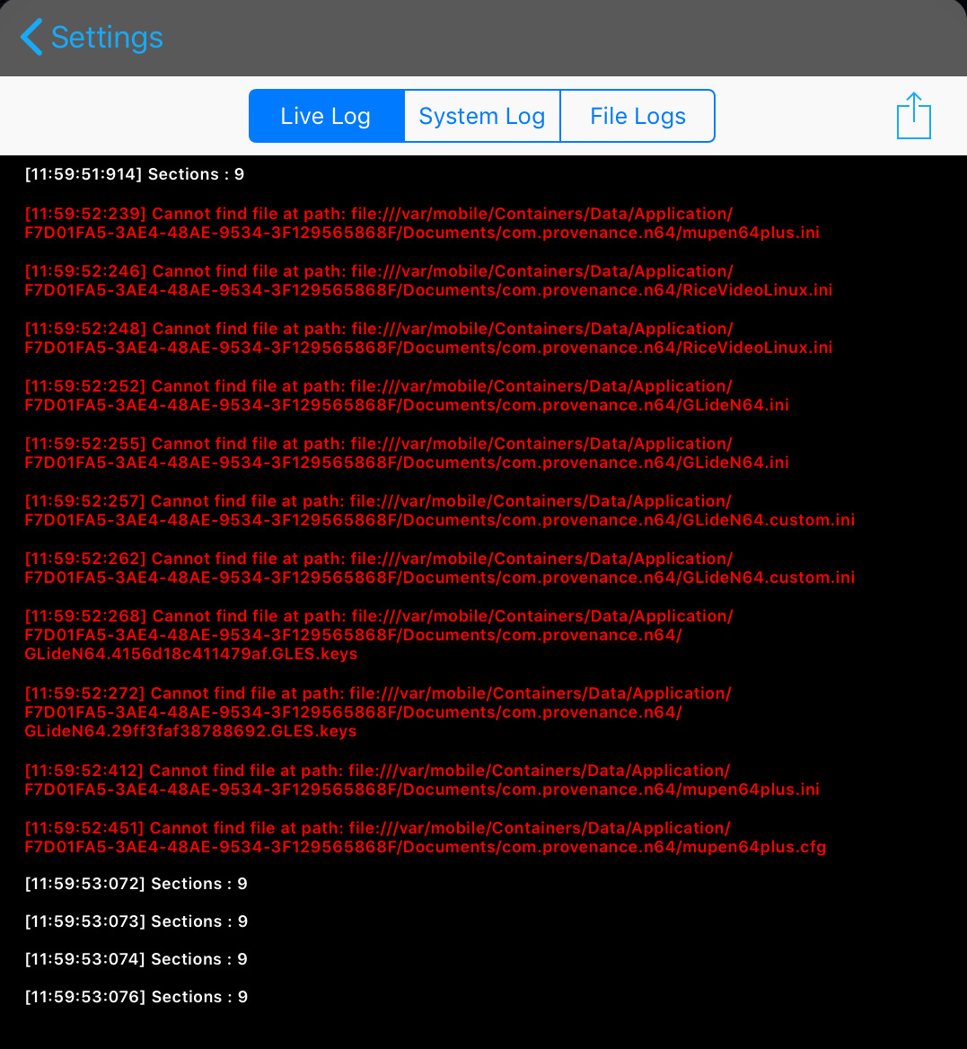 N64 core crash · Issue #948 · Provenance-Emu/Provenance · GitHub