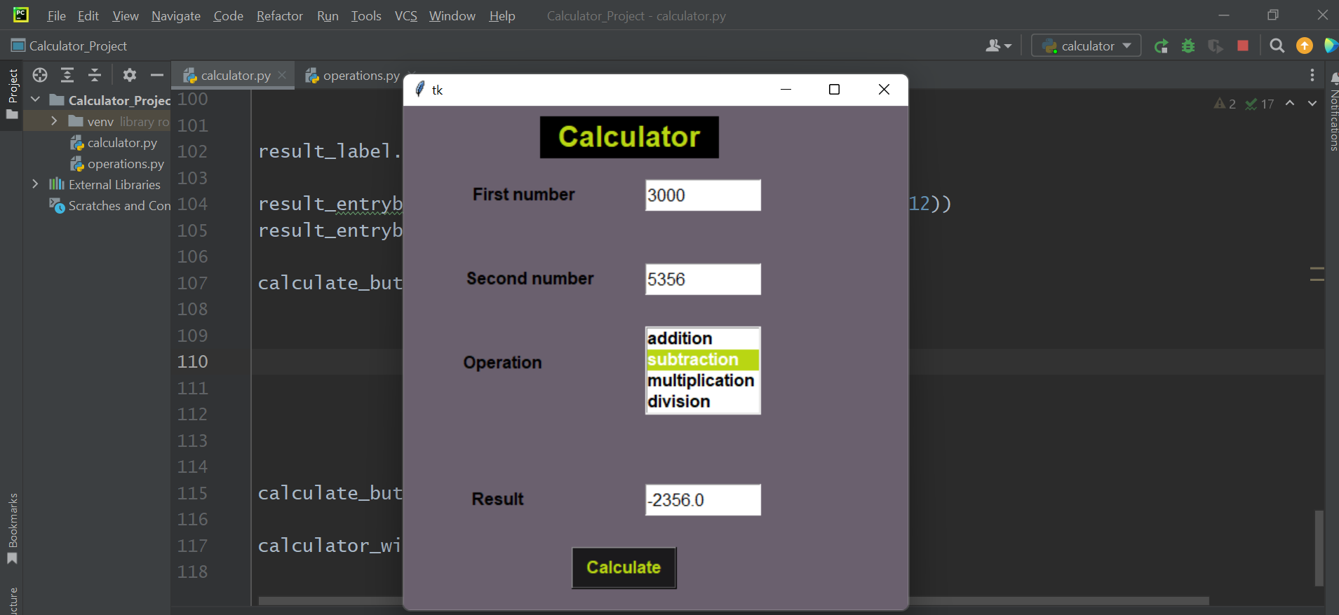 GitHub - NellyUrda/Python_Calculator_Project