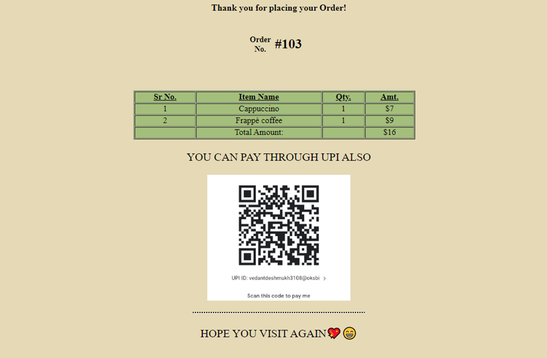 Github Vedantspit Coffee Management